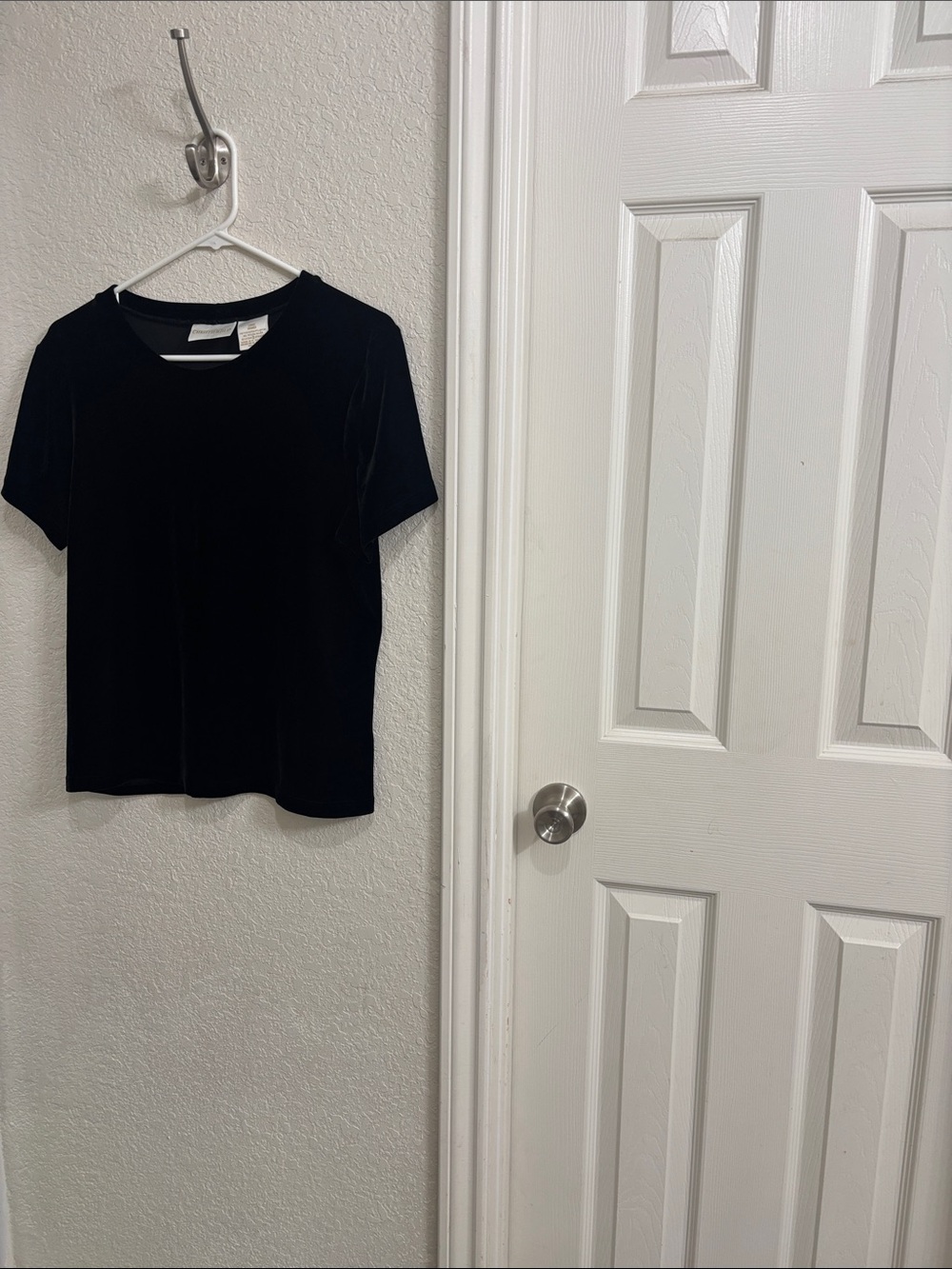 Black Velvet Short-Sleeve Tee